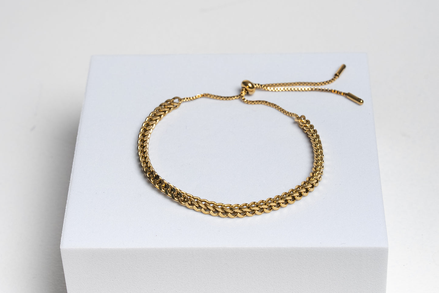Gold Plated Heart Bracelet