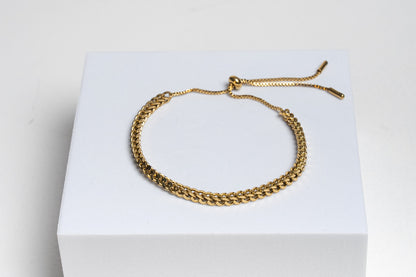 Gold Plated Heart Bracelet