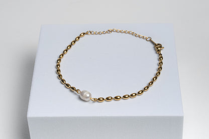 Gold Plated Heart Bracelet