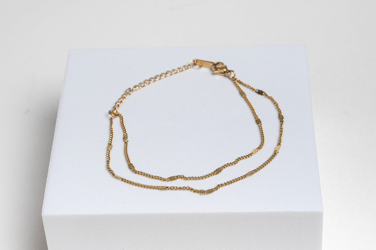 Gold Plated Heart Bracelet